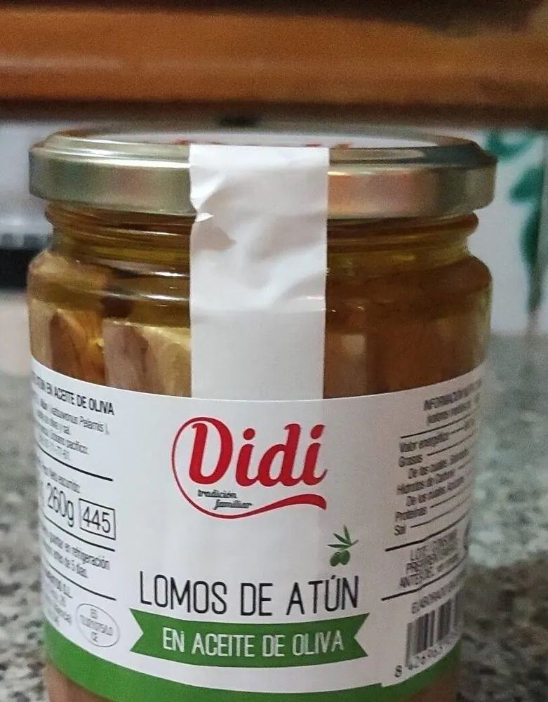 Lomos de Atún en aceite de oliva