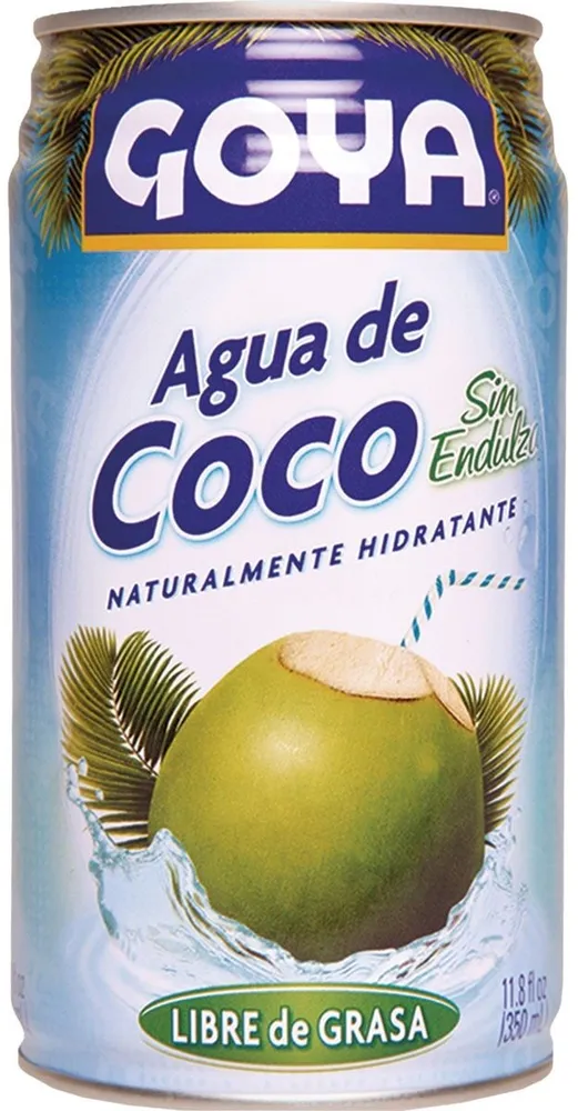 Unsweetened coconut water