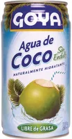 Unsweetened coconut water