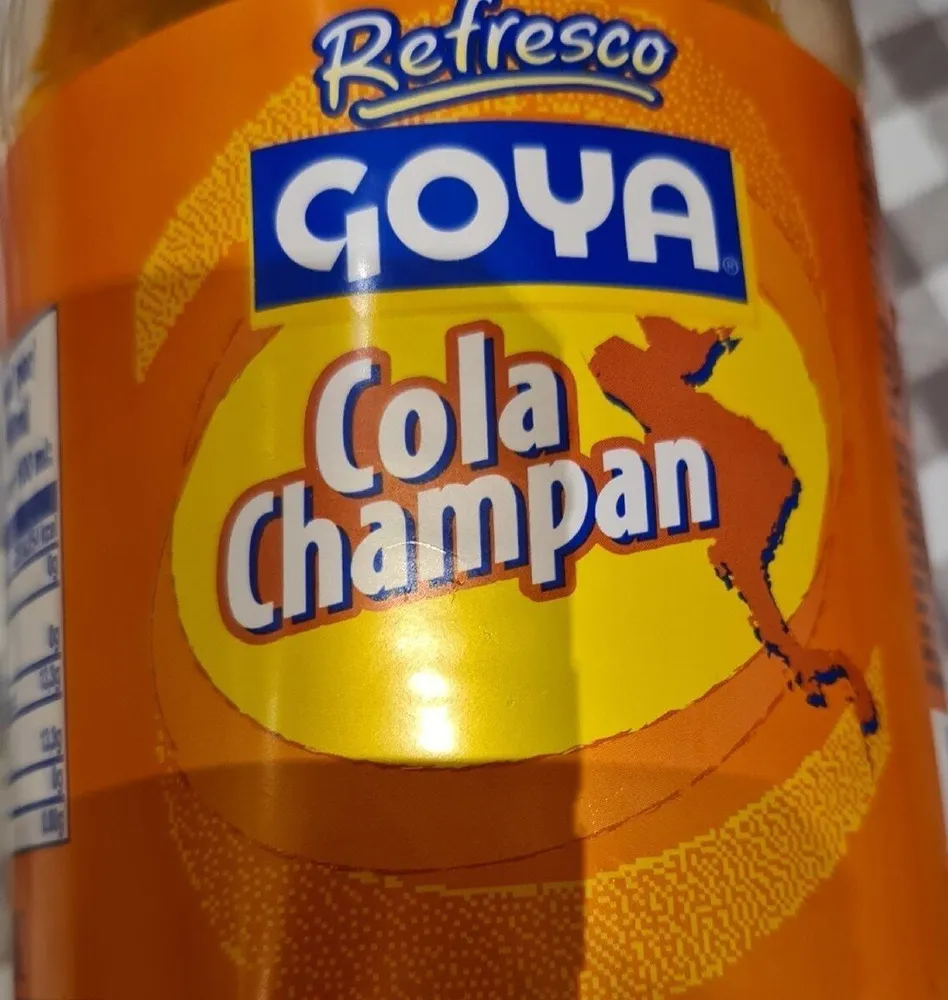 Refresco goya cola champan