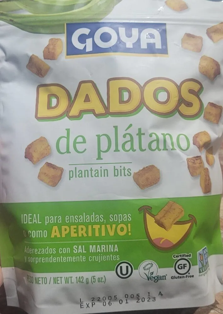 Dados de plátano