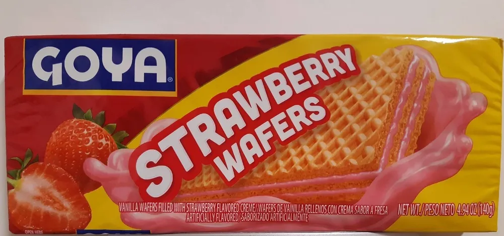 Strawberry wafers
