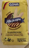 Masarepa harina de maíz blanco precodida
