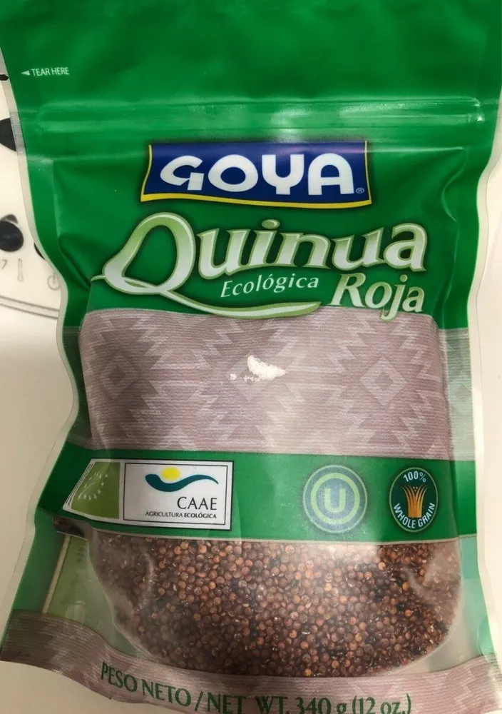 Quinua ecológica roja