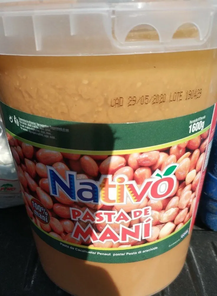 Nativo pasta de maní