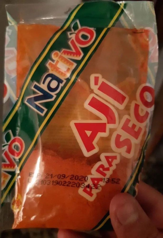 Ají para seco