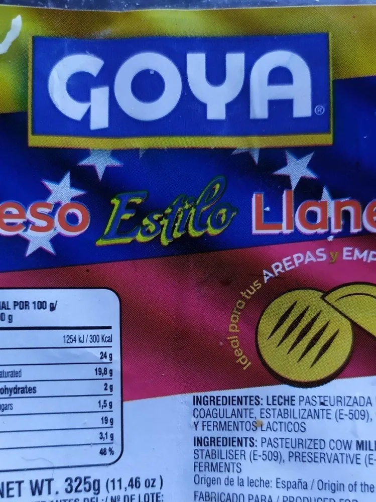 Queso estilo llanero