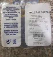Maíz palomitas
