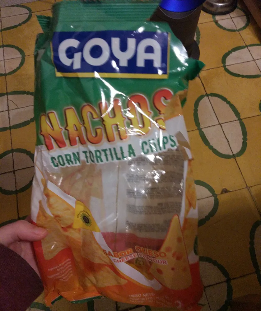 Nachos sabor queso
