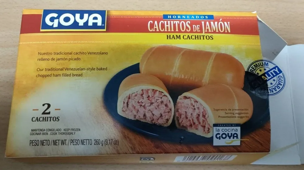 Cachitos de jamón