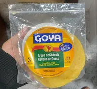 Arepa de chócolo rellena de queso