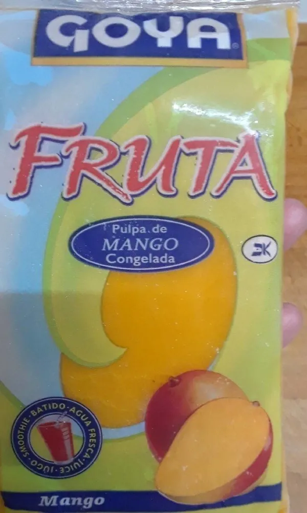 Pulpa de mango congelada