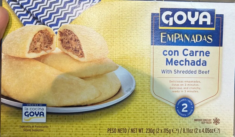 Empanadas Con Carne Mechada