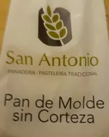 Pan de molde sin corteza