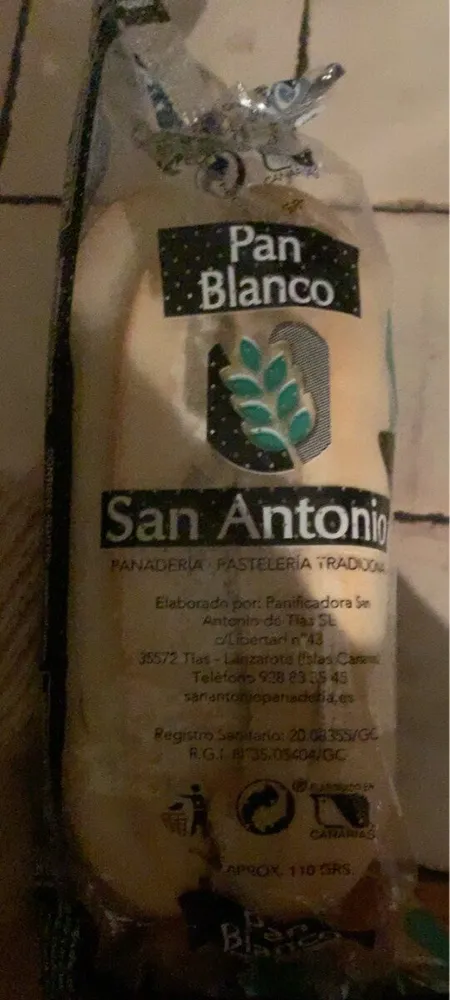 Pan blanco