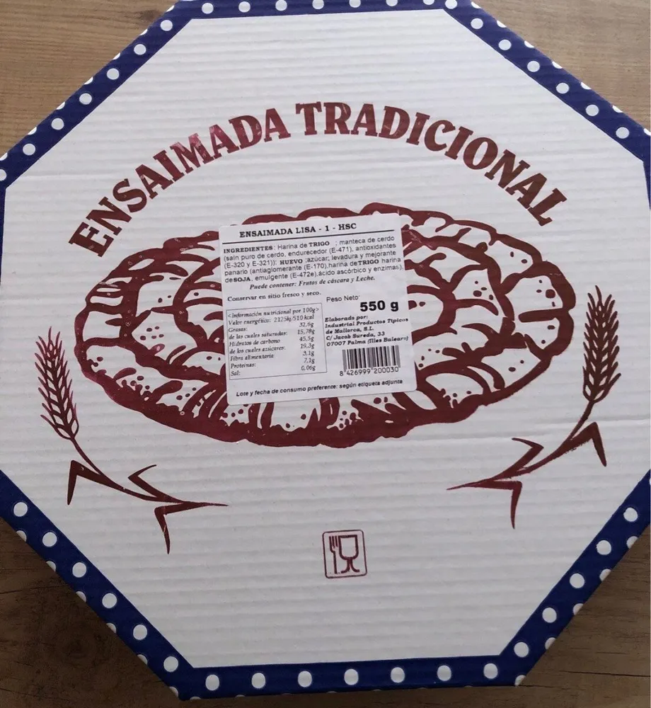 Ensaimada trasicional
