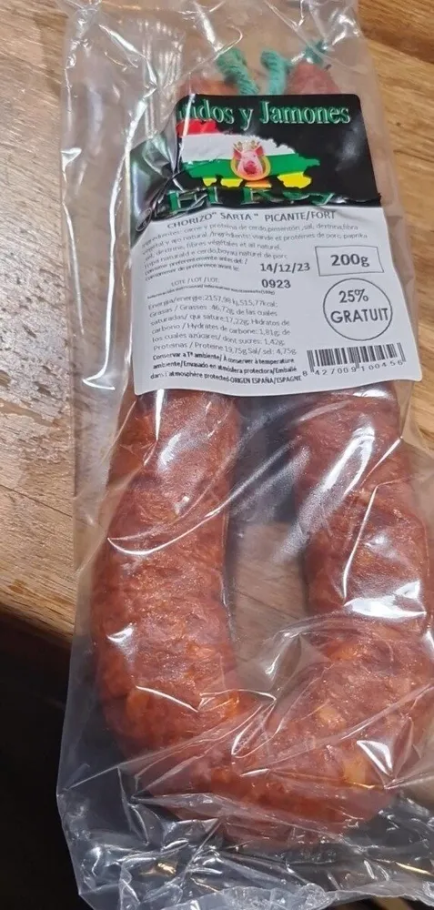 Chorizo sarta fort
