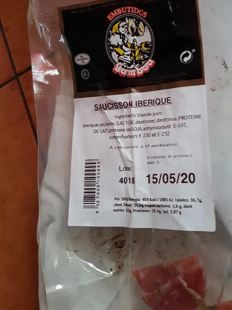 Saucisson ibérique