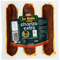 Chorizo ahumado con leña de roble