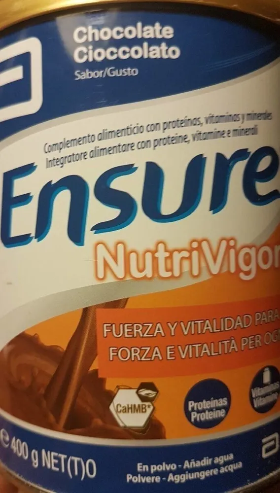 Ensure nutrivigor chocolate