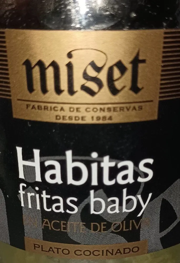 Habitas fritas baby