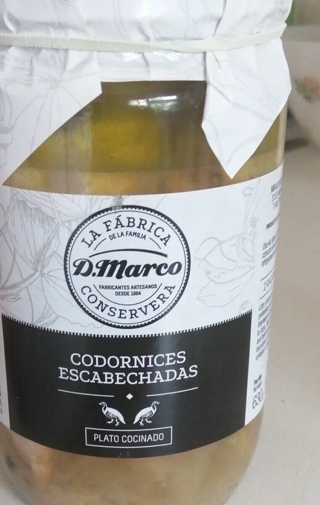 Codornices escabechadas