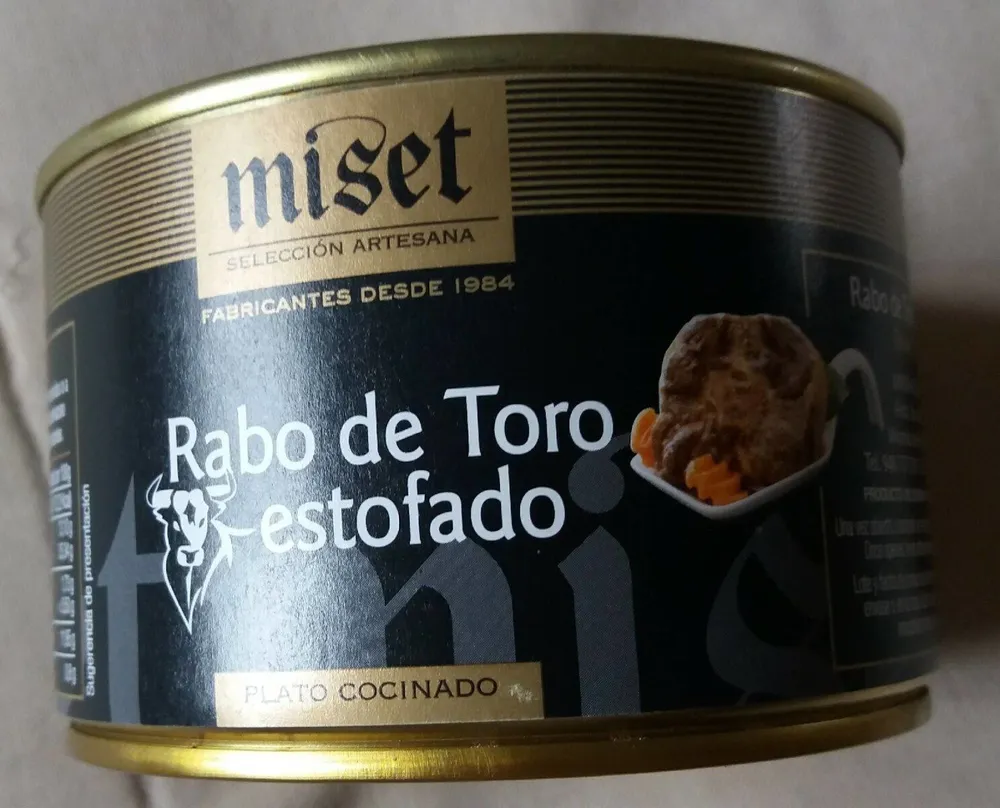 Rabo de Toro estofado