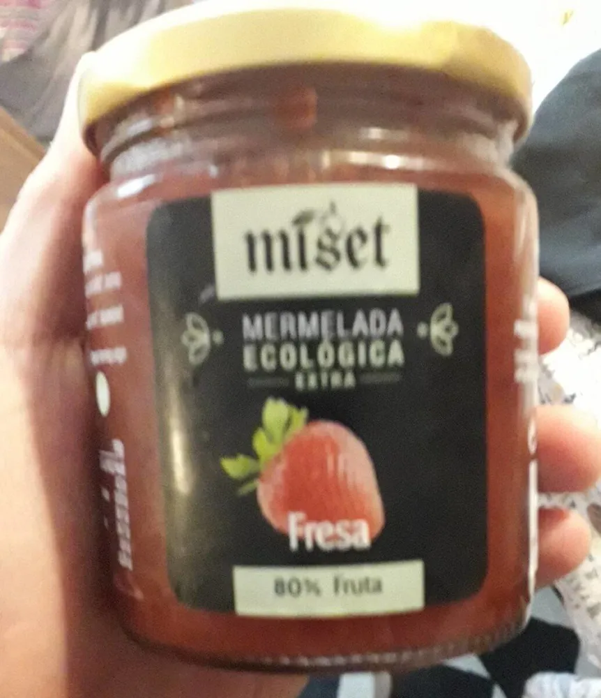 Mermelada ecologica fresa