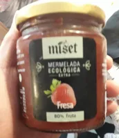 Mermelada ecologica fresa