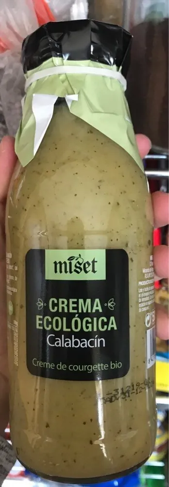 Crema ecologica calabacin