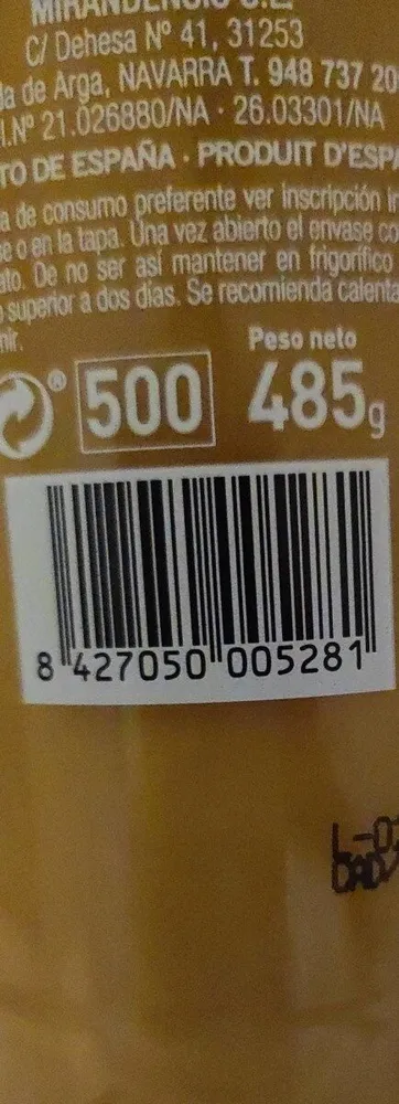 Crema ecológica puerro