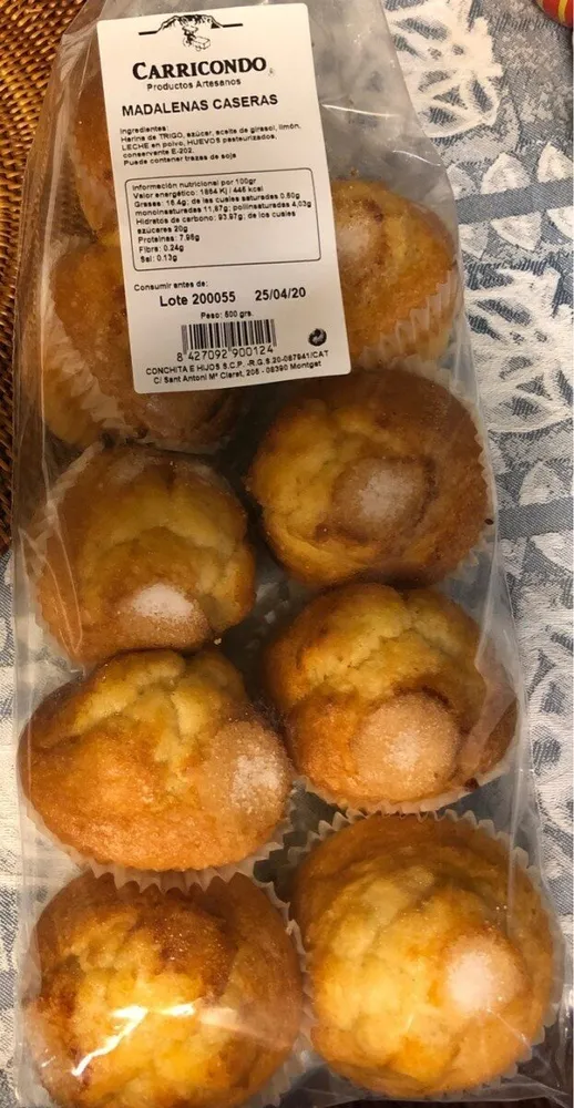 Madalenas caseras