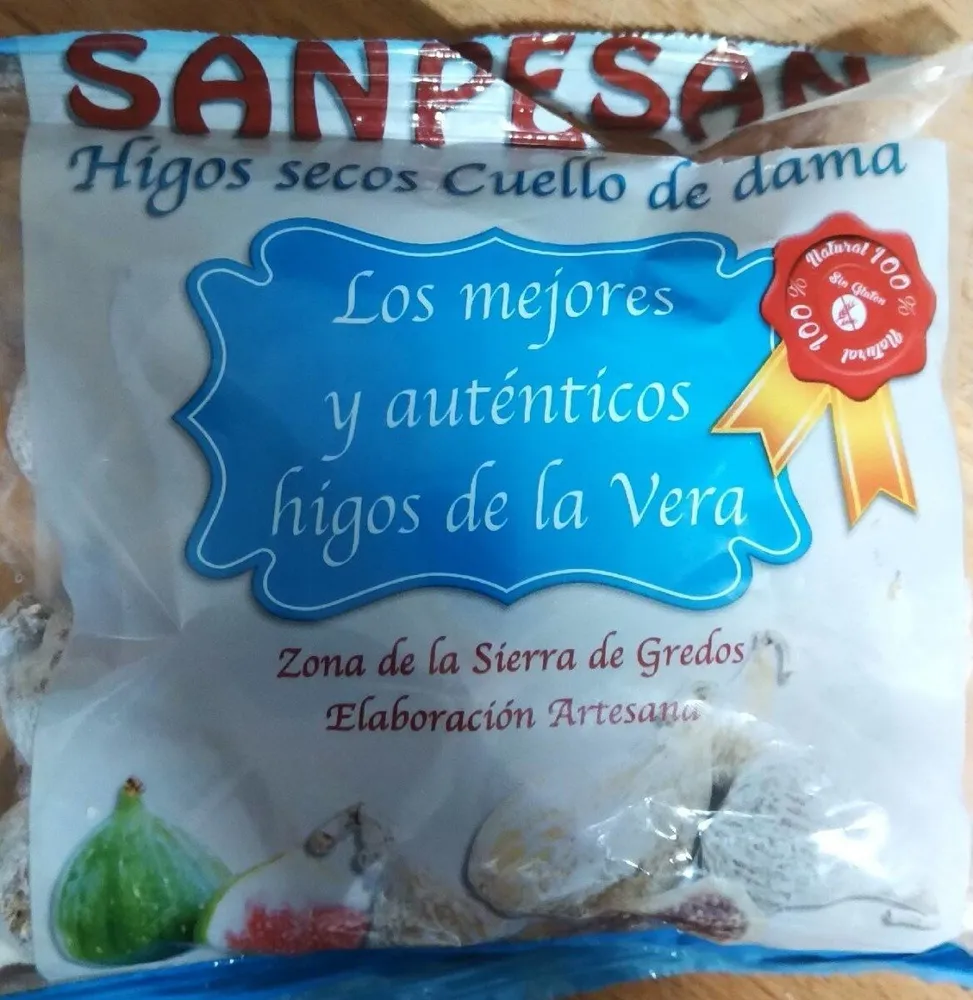 Higos secos cuello de Dama