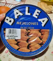 Mejillones del pacífico  en escabeche