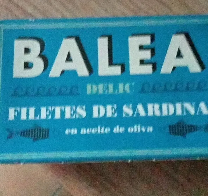 Filetes de sardina