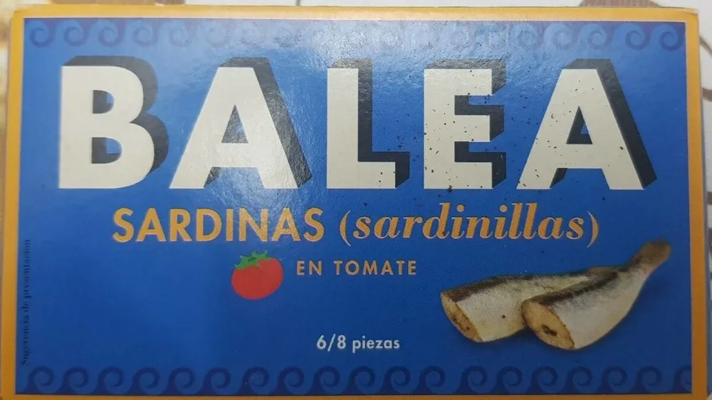 Sardinas en tomate