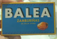 Zamburiñas en salsa de vieira
