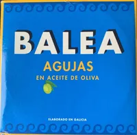 Agujas en aceite de oliva