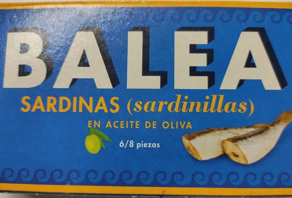 Sardinas (sardinillas) en aceite de oliva