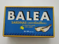 Sardinas (sardinillas) en aceite de oliva con limón