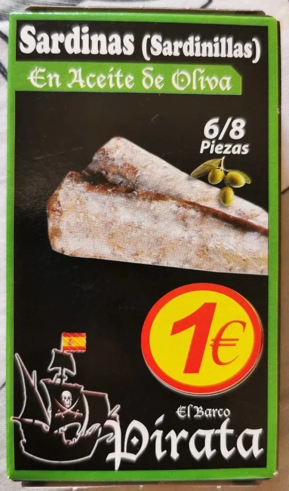 Sardinas en aceite de oliva