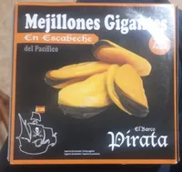 Mejillones gigantes del pacifico