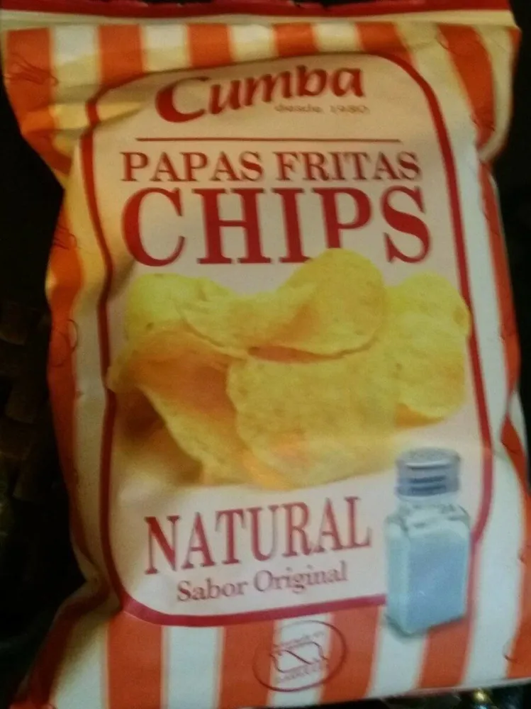 Papas fritas chips