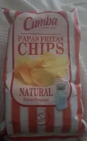 Papas fritas chips natural sabor original