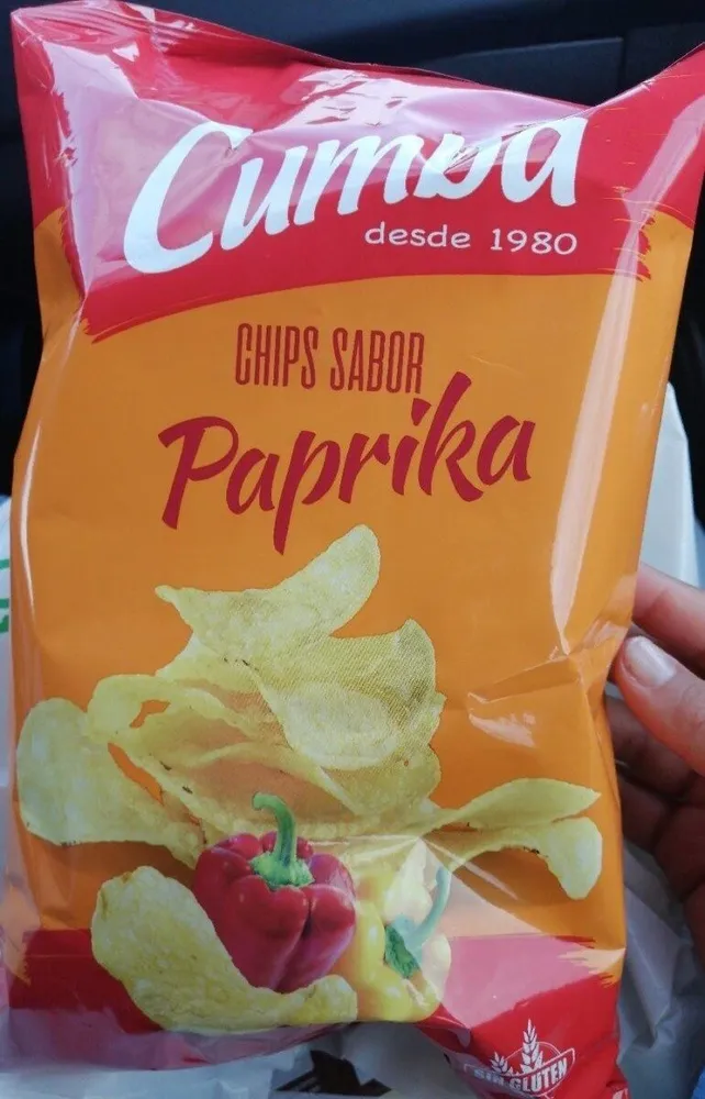 Chips sabor paprika