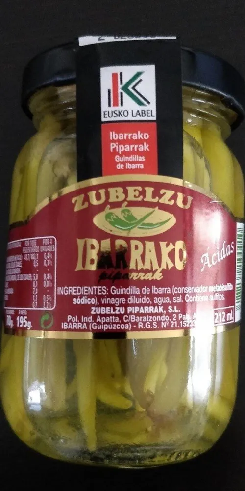 Ibarrako piparrak