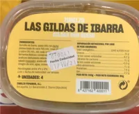 Las Gildas de Ibarra con queso
