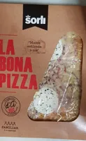 La bona pizza formatge de cabra