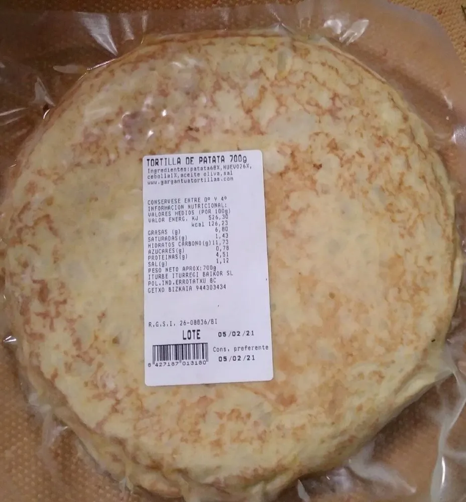 Tortilla de patata