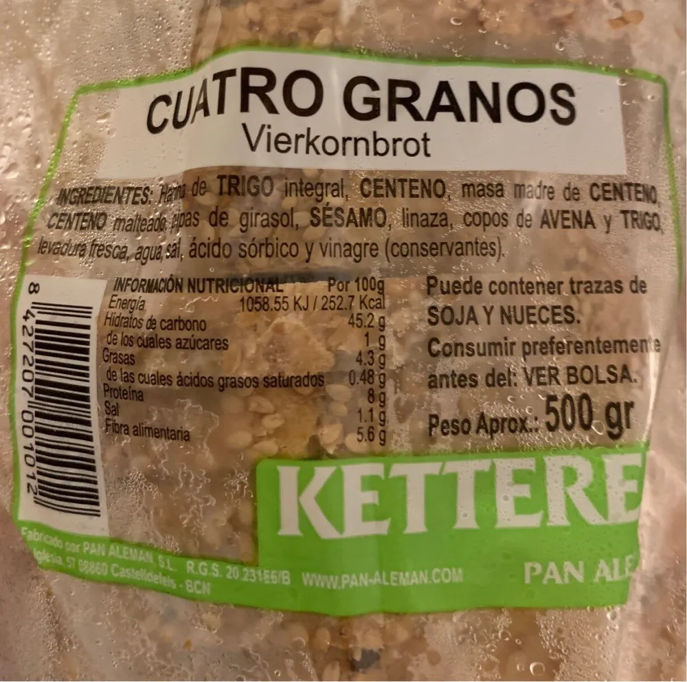 Cuatro granos